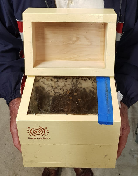 Hive Stocked With Bees